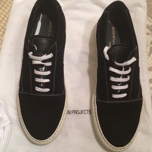 Skate suede and leather common projects